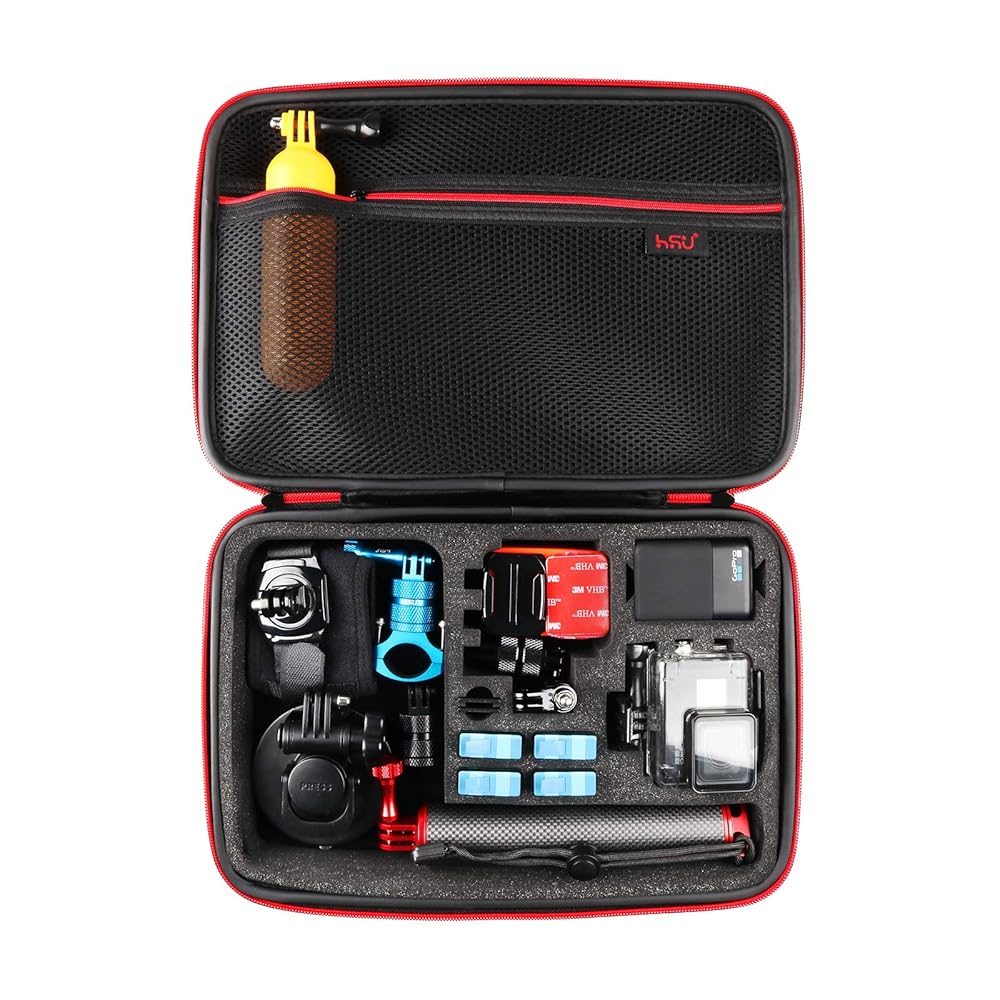 GoPro - GoPro Hero 7 Black 本体 バッテリー 専用ケース GoPro ゴープロ用 アクセサリー HERO13/12/11/10/9 Osmo Action